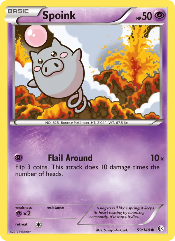 Spoink #59 – Boundaries Crossed card