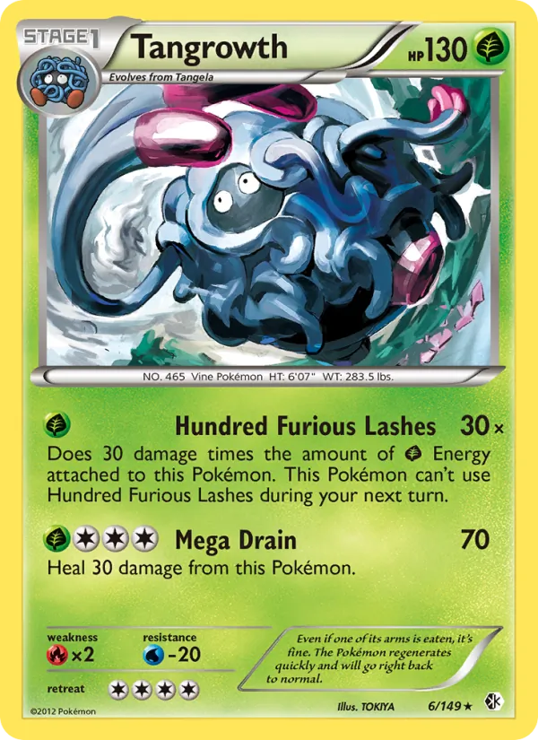 Tangrowth #6 – Boundaries Crossed card