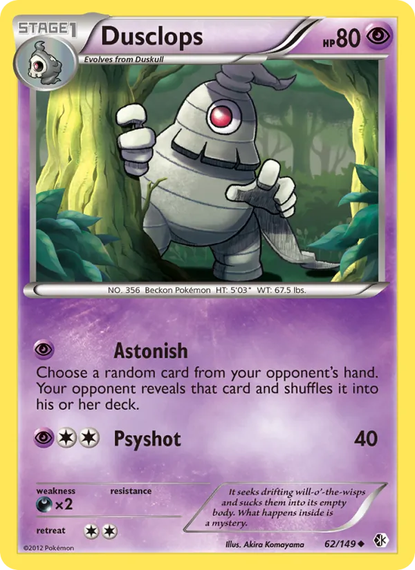 Dusclops #62 – Boundaries Crossed card