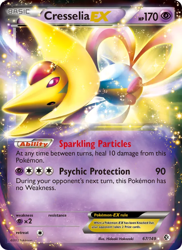 Cresselia-EX #67 – Boundaries Crossed card