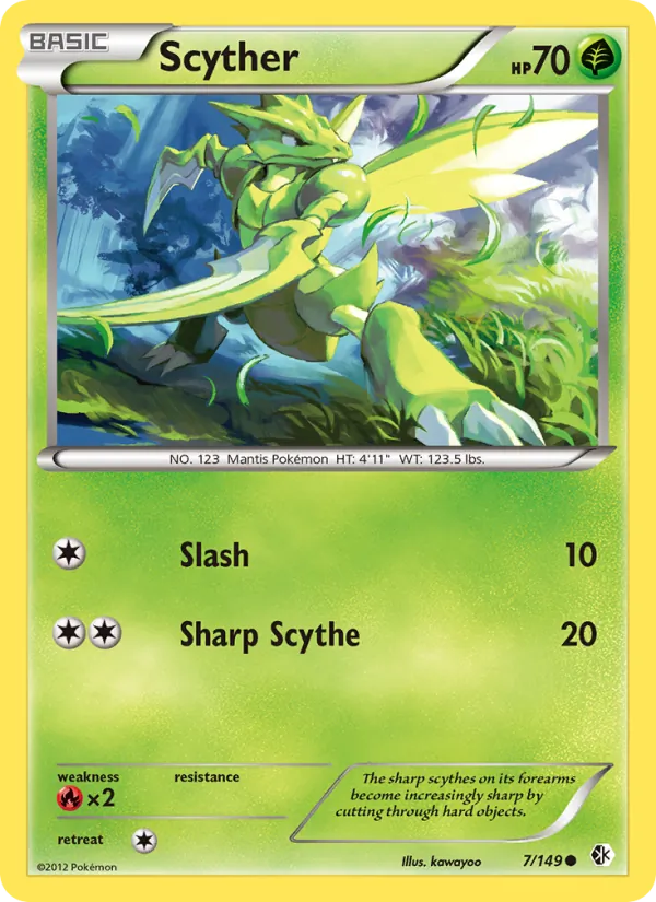 Scyther #7 – Boundaries Crossed card