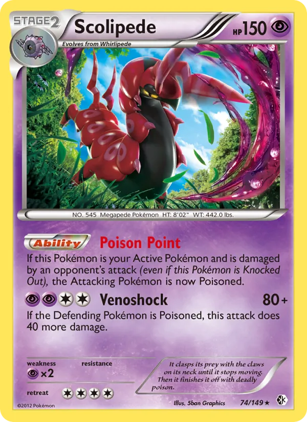 Scolipede #74 – Boundaries Crossed card