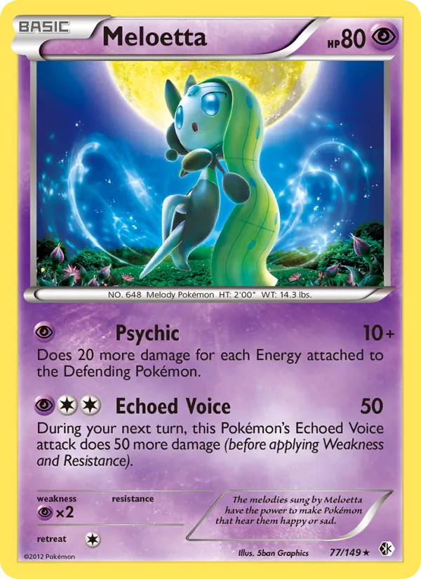 Meloetta #77 – Boundaries Crossed card