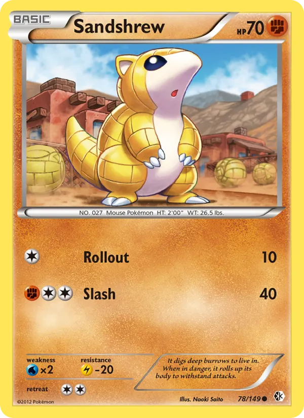 Sandshrew #78 – Boundaries Crossed card