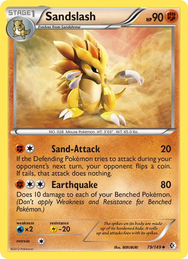 Sandslash #79 – Boundaries Crossed card