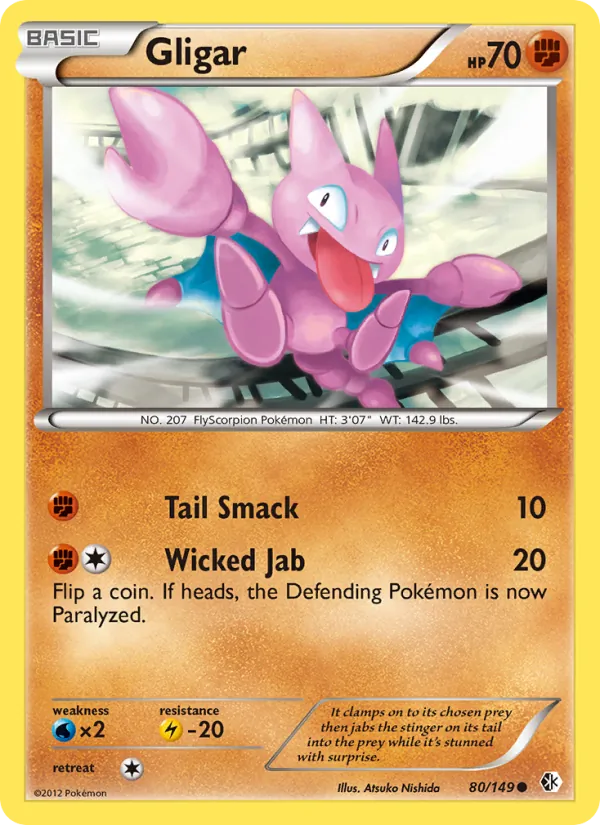 Gligar #80 – Boundaries Crossed card