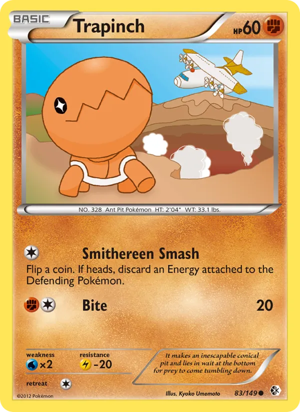 Trapinch #83 – Boundaries Crossed card