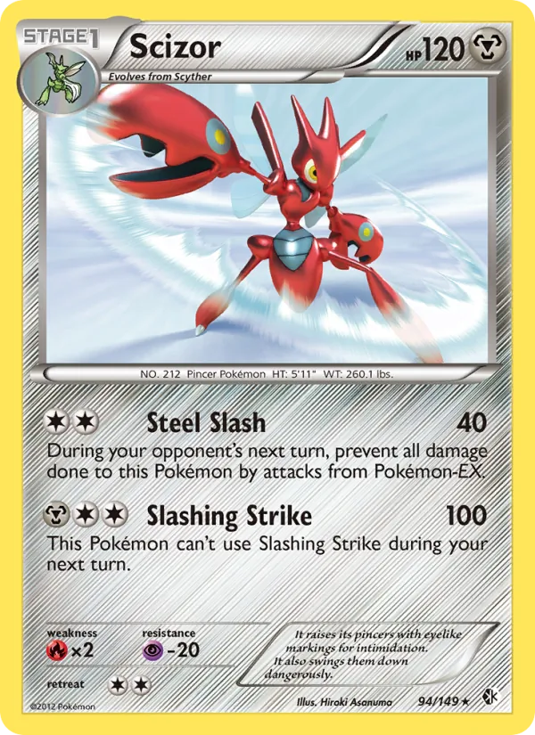 Scizor #94 – Boundaries Crossed card