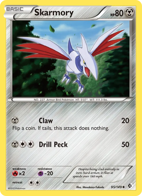 Skarmory #95 – Boundaries Crossed card
