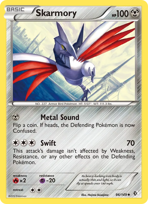 Skarmory #96 – Boundaries Crossed card