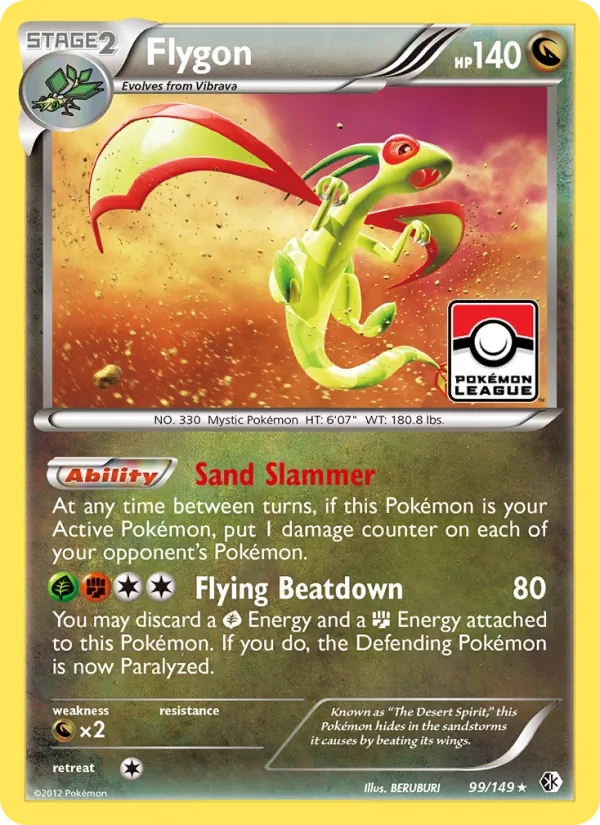 Flygon #99 – Boundaries Crossed card