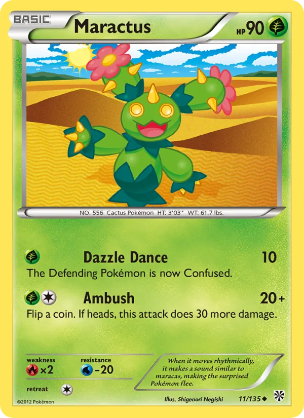 Maractus #11 – Plasma Storm card