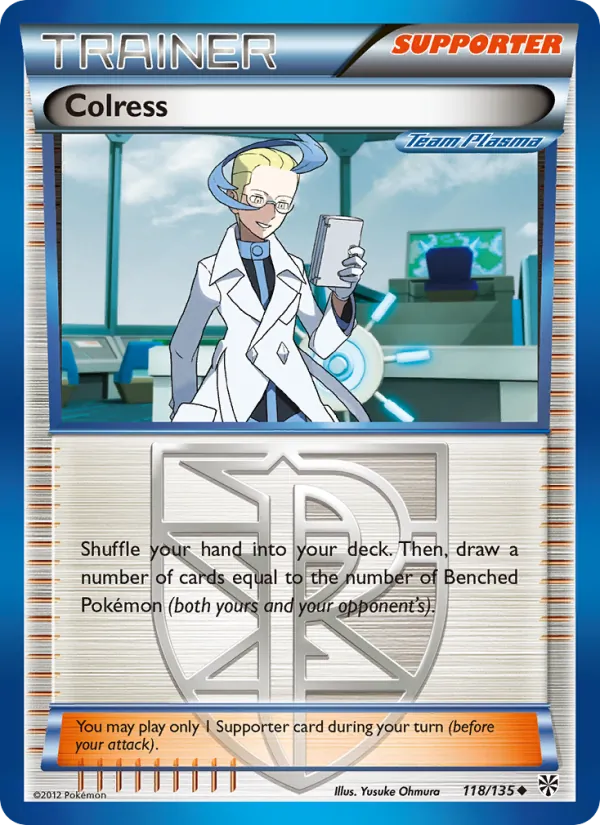 Colress #118 – Plasma Storm card