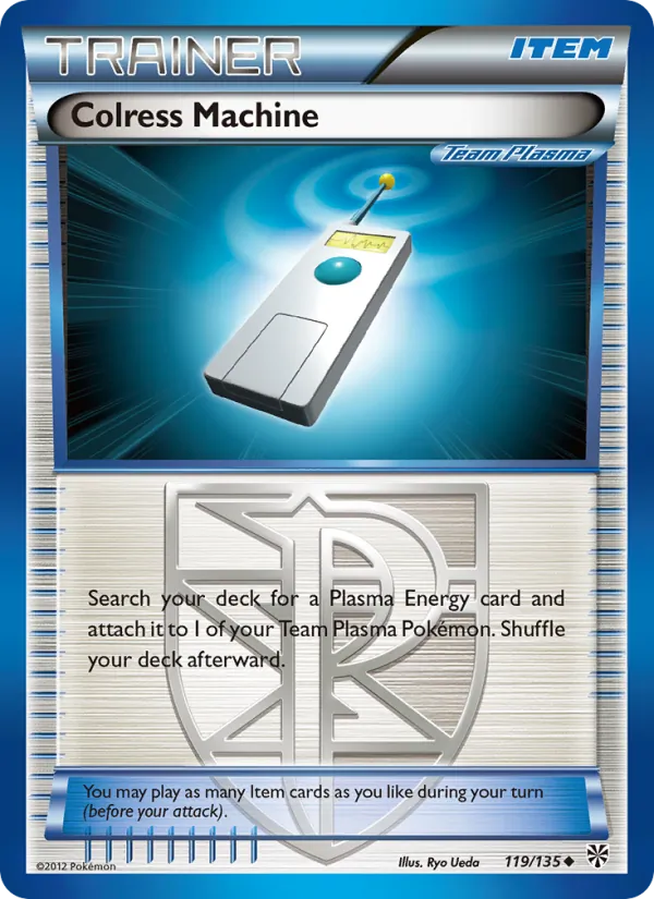 Colress Machine #119 – Plasma Storm card