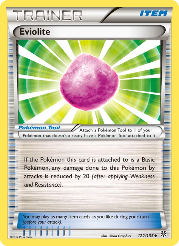 Eviolite #122 – Plasma Storm card