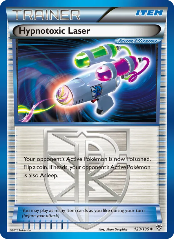 Hypnotoxic Laser #123 – Plasma Storm card