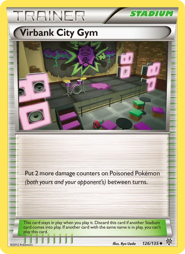 Virbank City Gym #126 – Plasma Storm card