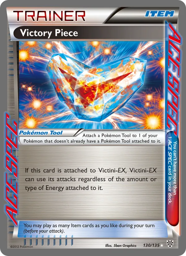 Victory Piece #130 – Plasma Storm card