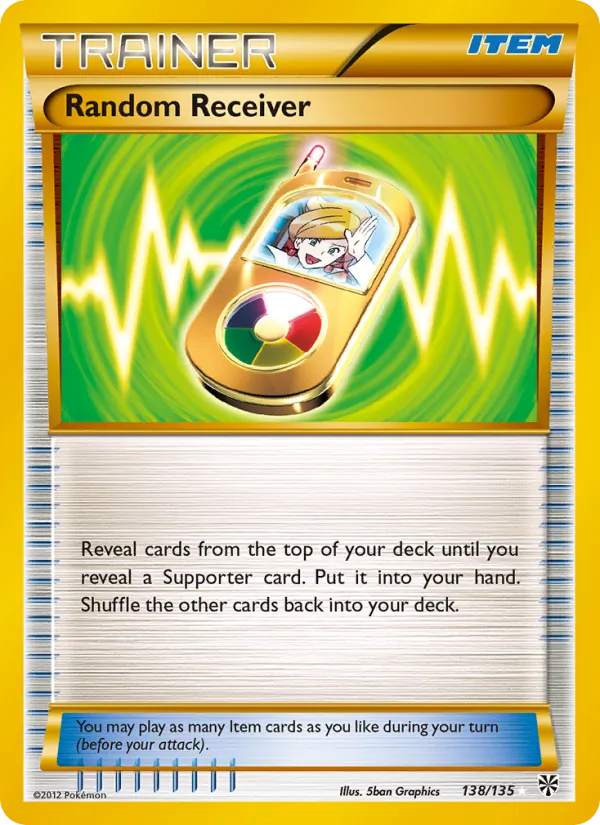 Random Receiver #138 – Plasma Storm card