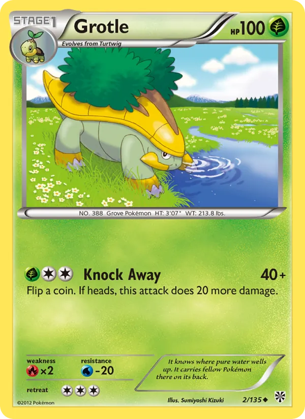Grotle #2 – Plasma Storm card