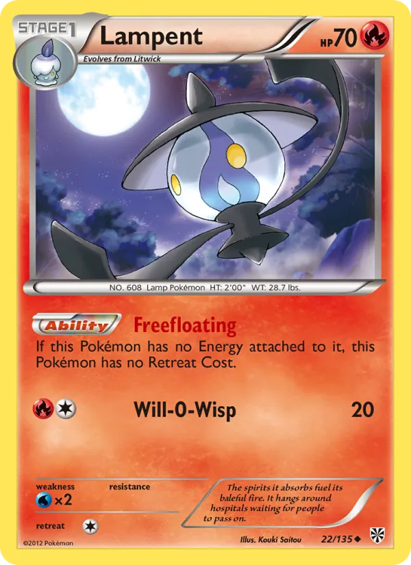Lampent #22 – Plasma Storm card