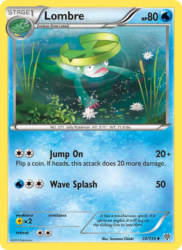 Lombre #30 – Plasma Storm card