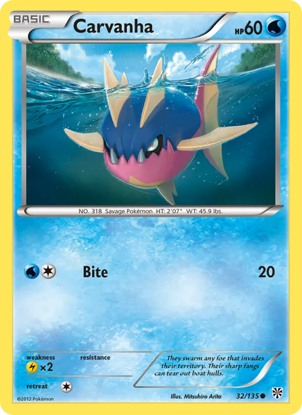 Carvanha #32 – Plasma Storm card