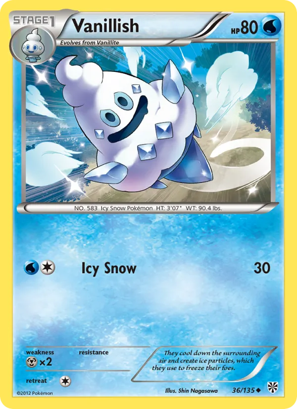 Vanillish #36 – Plasma Storm card