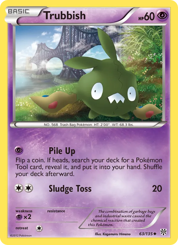 Trubbish #63 – Plasma Storm card