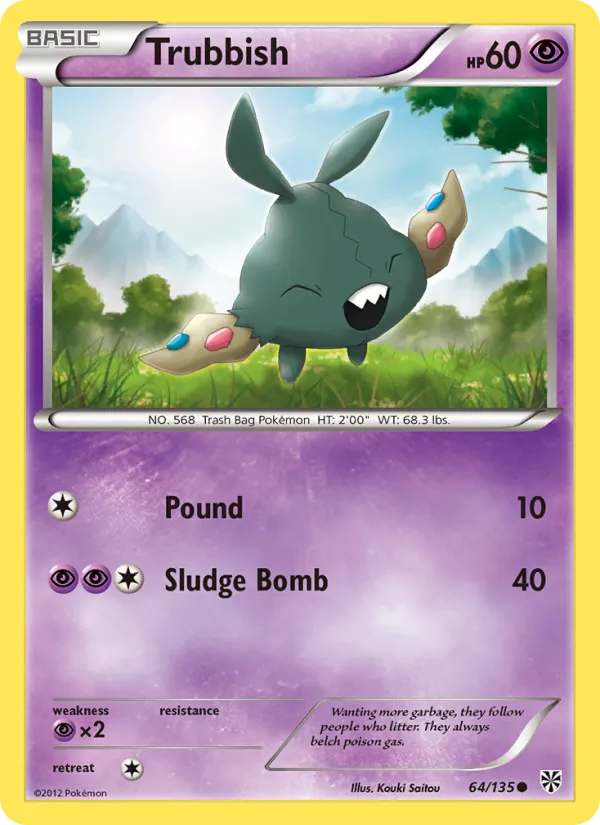 Trubbish #64 – Plasma Storm card
