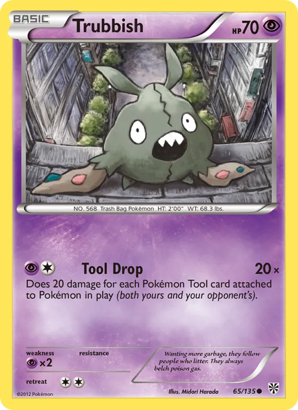 Trubbish #65 – Plasma Storm card