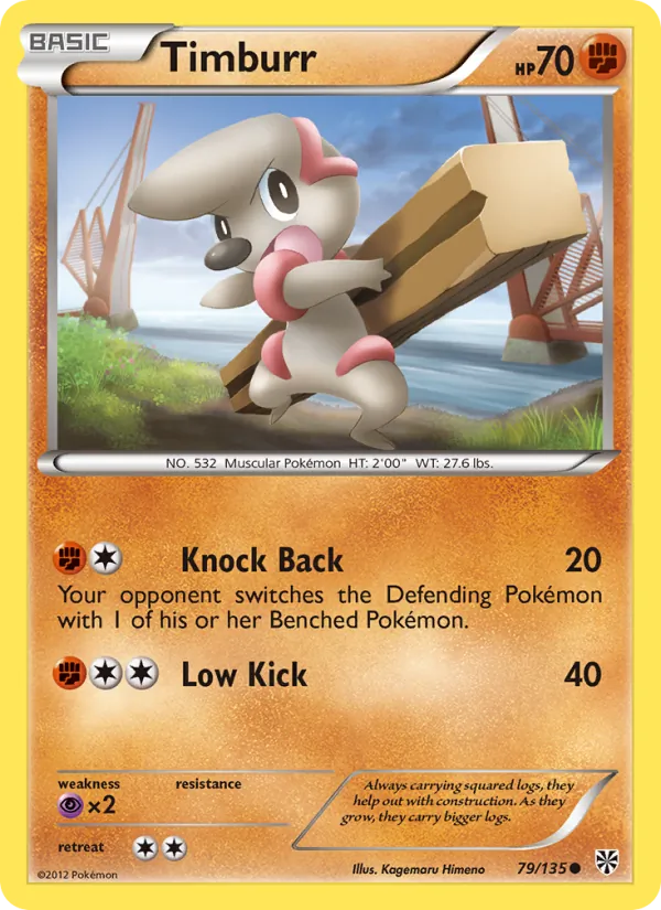 Timburr #79 – Plasma Storm card