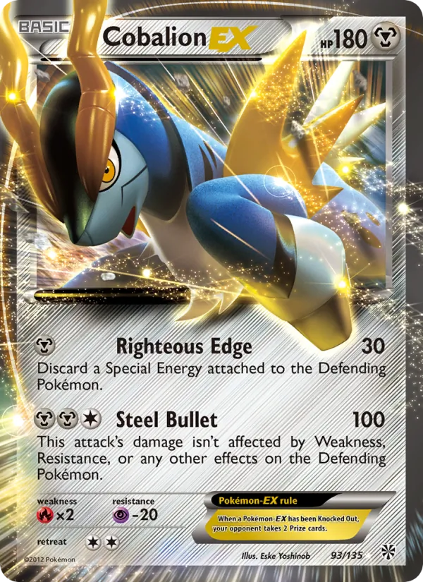 Cobalion-EX #93 – Plasma Storm card