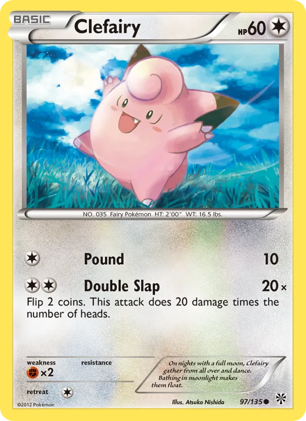 Clefairy #97 – Plasma Storm card