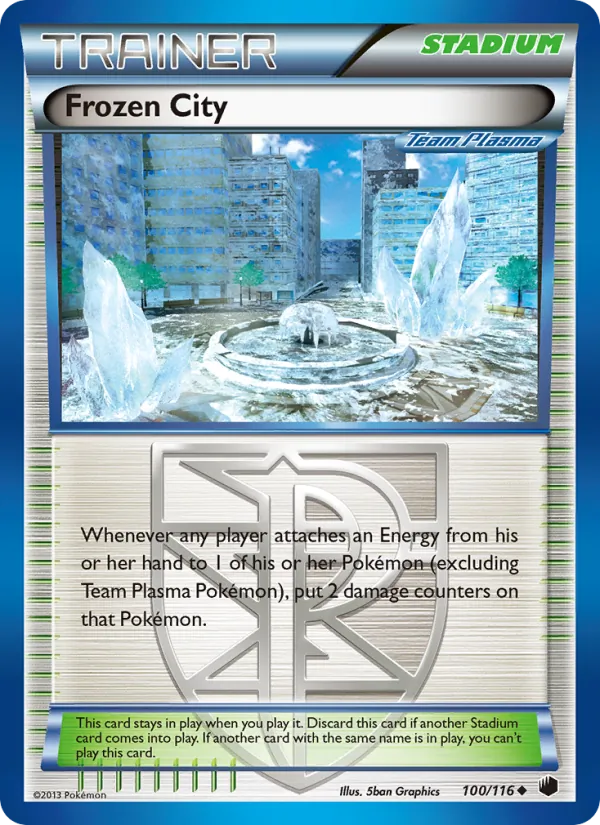 Frozen City #100 – Plasma Freeze card