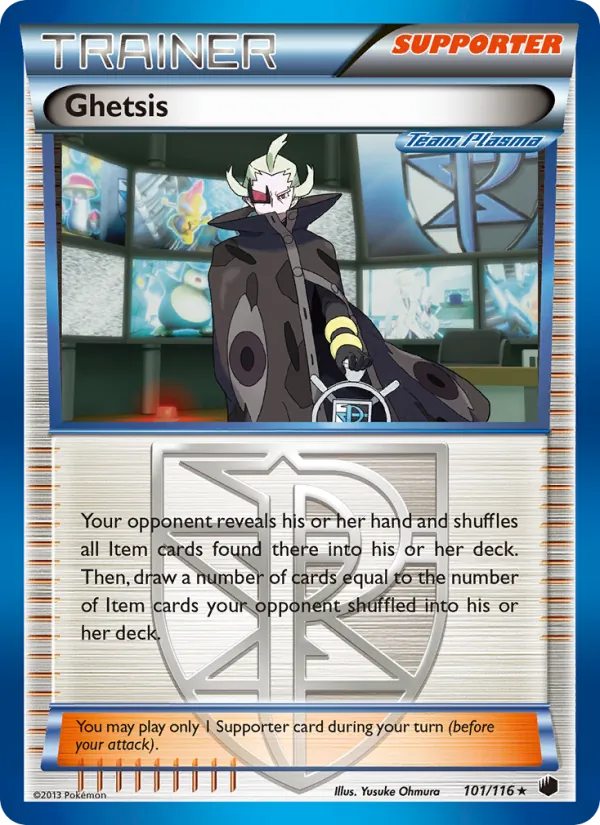 Ghetsis #101 – Plasma Freeze card