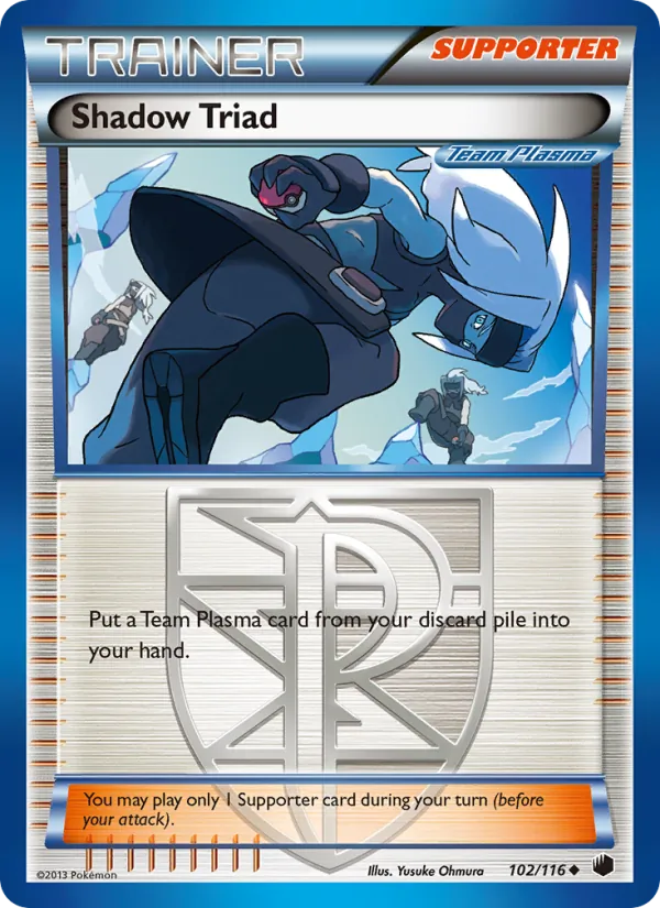 Shadow Triad #102 – Plasma Freeze card