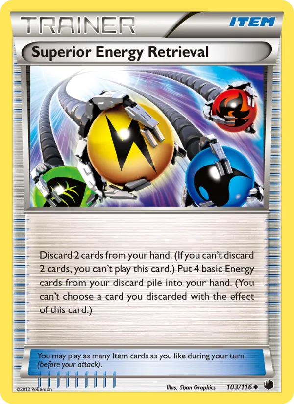 Superior Energy Retrieval #103 – Plasma Freeze card