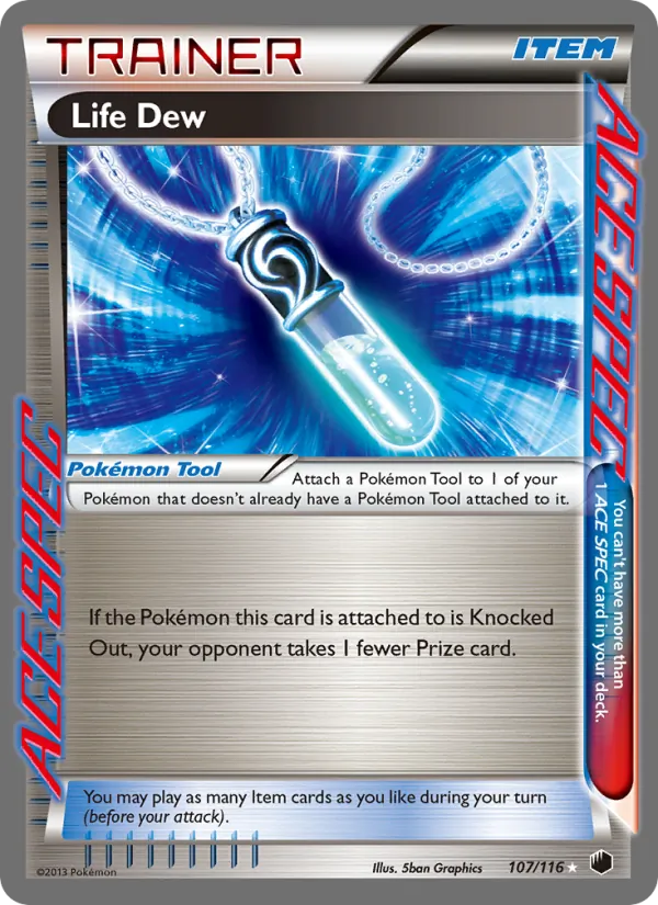 Life Dew #107 – Plasma Freeze card