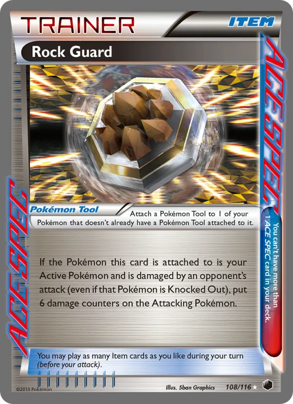 Rock Guard #108 – Plasma Freeze card