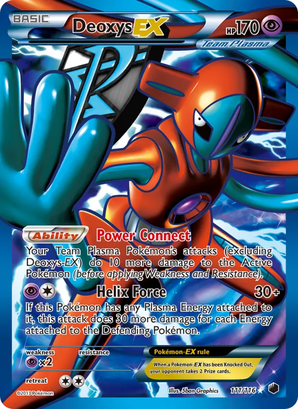 Deoxys-EX #111 – Plasma Freeze card