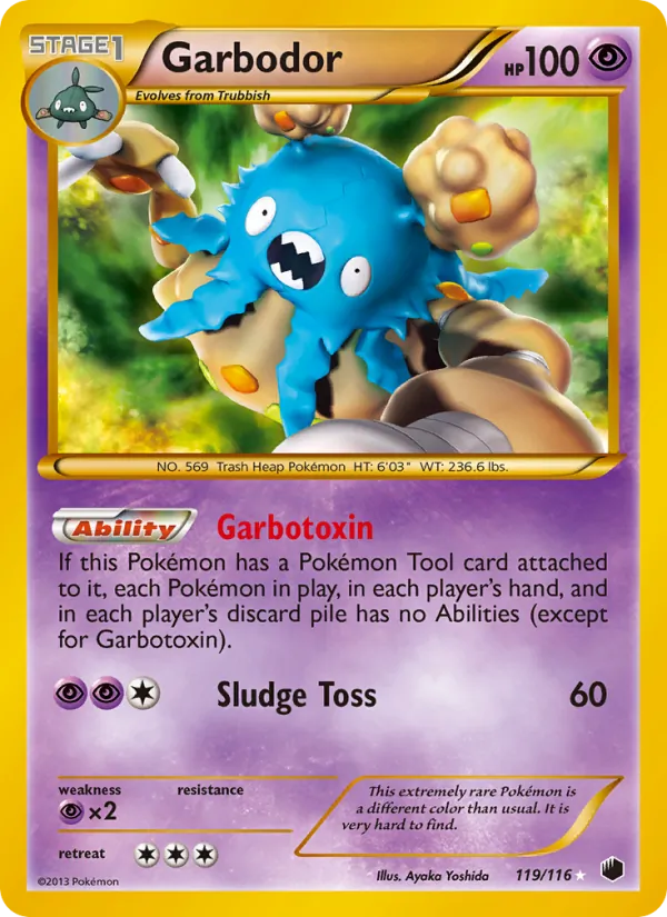 Garbodor #119 – Plasma Freeze card