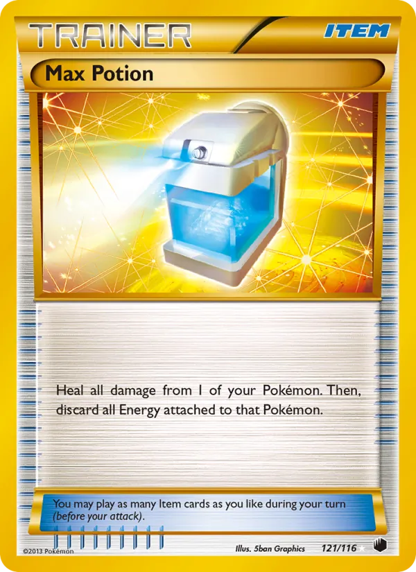 Max Potion #121 – Plasma Freeze card