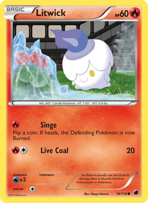 Litwick #14 – Plasma Freeze card