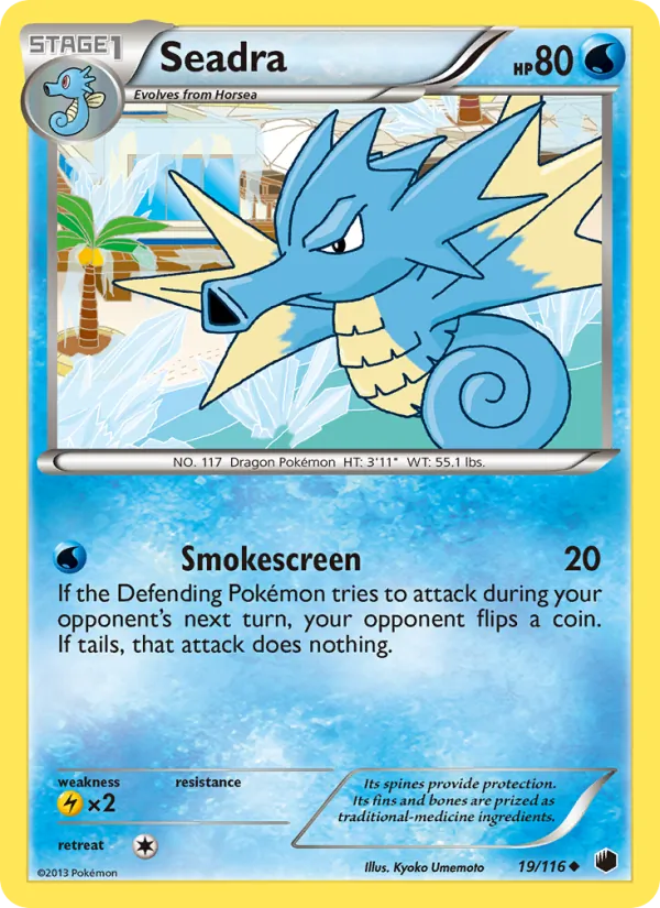Seadra #19 – Plasma Freeze card
