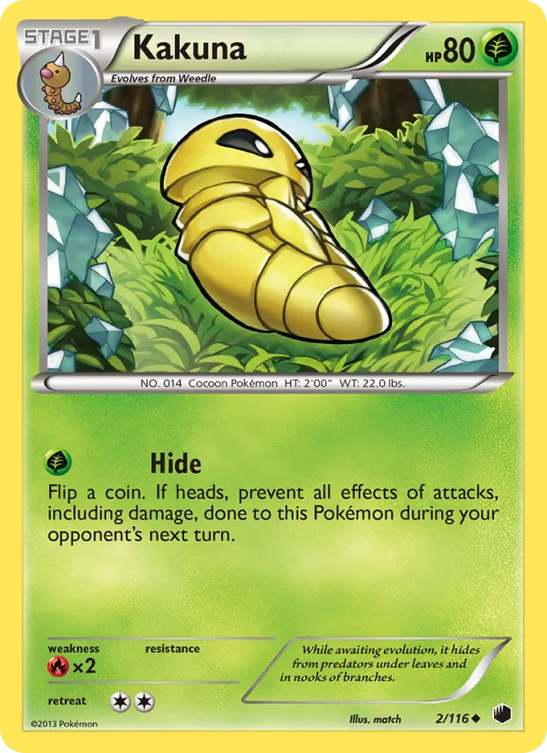 Kakuna #2 – Plasma Freeze card