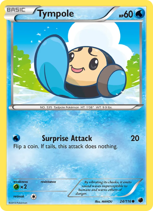 Tympole #24 – Plasma Freeze card