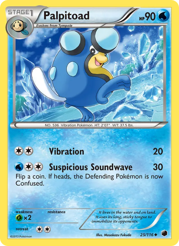 Palpitoad #25 – Plasma Freeze card