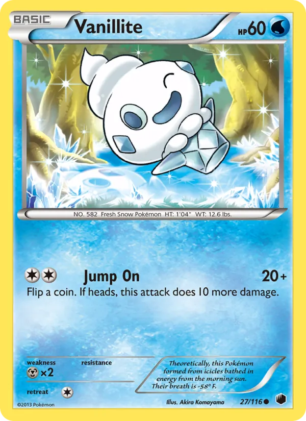 Vanillite #27 – Plasma Freeze card