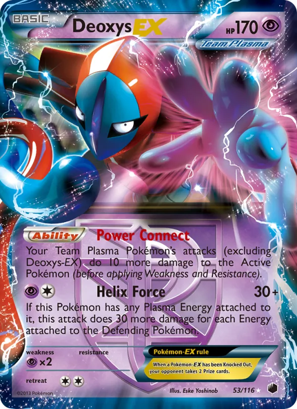 Deoxys-EX #53 – Plasma Freeze card